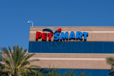 Photo for PetSmart headquarters in Phoenix, AZ, USA, May 25, 2023. PetSmart is a privately held American chain of pet superstores. - Royalty Free Image