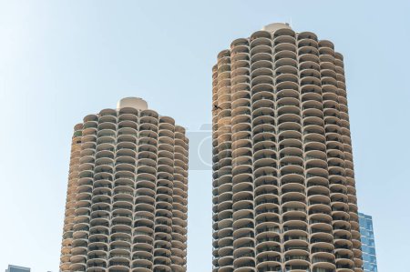 Photo for Chicago Skyscraper, Downtown. Business District. Illinois state - Royalty Free Image