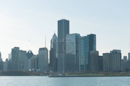 Téléchargez les photos : Chicago Business District, Downtown, Skyscraper. Illinois - en image libre de droit