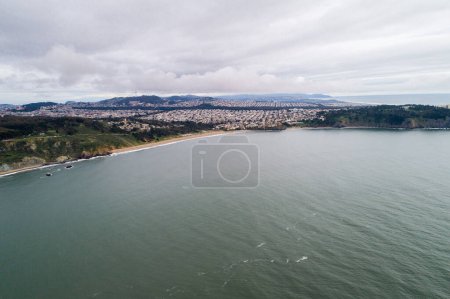 Foto de Baker Beach en San Francisco, California
. - Imagen libre de derechos