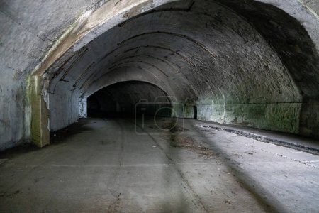 Foto de Zeljava Air Base in Croatia It is on the border between Croatia and Bosnia and Herzegovina It was the largest underground airport and military air base in Yugoslavia, and one of the largest in Europe - Imagen libre de derechos