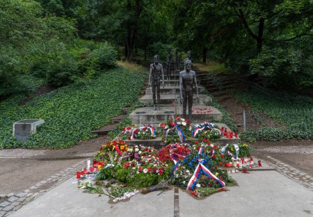 Foto de Memorial a las víctimas del comunismo en Praga, República Checa - Imagen libre de derechos