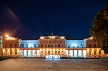 Foto de Palacio Presidencial de Vilna, Lituania - Imagen libre de derechos