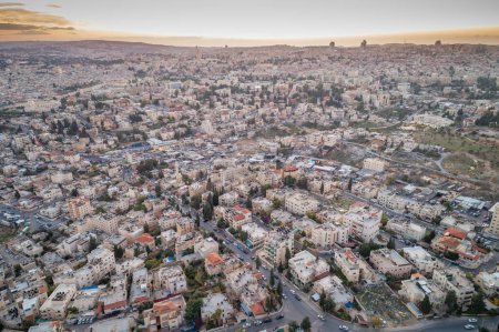Foto de Jerusalén ciudad vieja, Israel. Vista a la ciudad de Jerusalén. - Imagen libre de derechos