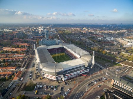 Foto de Eindhoven PSV Philips Football Stadium. Países Bajos. - Imagen libre de derechos