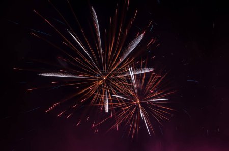 Foto de Abstract Colors Fireworks Lights - Imagen libre de derechos