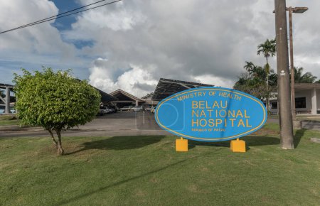 Téléchargez les photos : Hôpital de Koror, Palaos. Micronésie - en image libre de droit