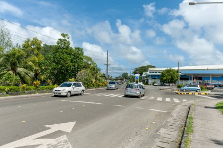 Téléchargez les photos : Rue publique à Koror, Palaos - en image libre de droit