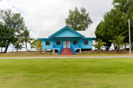 Téléchargez les photos : Vie à Peleliu Island, Palau Island. Micronésie - en image libre de droit