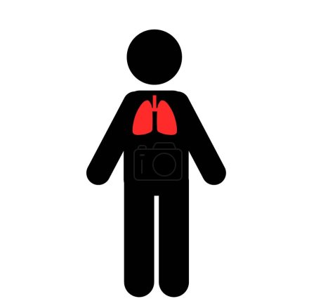Ilustración de Ilustración vectorial del concepto de salud cardiovascular del corazón - Imagen libre de derechos