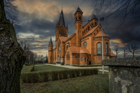 Photo for Church in Inowroclaw built in the early 20th century, Poland. - Royalty Free Image