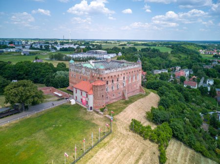 Foto de Castillo medieval en la ciudad de Golub - Dobrzyn, Polonia. - Imagen libre de derechos