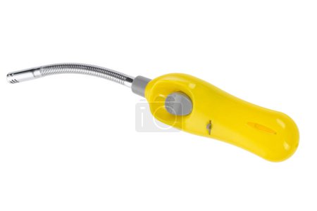 Yellow Gas Stove Lighter with Extra Refill