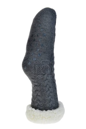 Foto de Calcetines de zapatilla ultra lujosos con empuñaduras de silicona - Imagen libre de derechos
