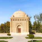 Ismail Samani Mausoleum the resting place of the powerful and influential Islamic Samanid dynasty, Bukhara, Uzbekistan
