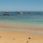 Picturesque Sal Rei harbor: Boa Vistas picturesque port life. High quality photo