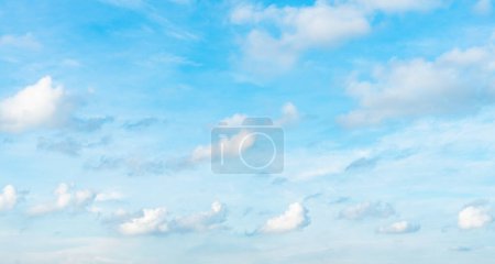 Photo for Sky blue background. Sky cloud clear - Royalty Free Image