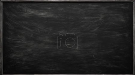 Photo for Chalk Blackboard Background Texture - Royalty Free Image