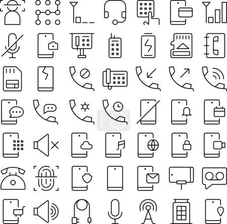 Vector of Folder Icon Set. Perfect for user interface, new application