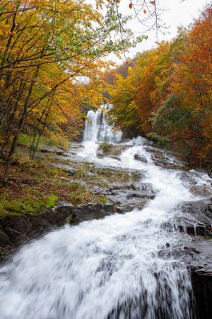 Doccione waterfalls, Fanano, province of Modena, Emilia Romagna