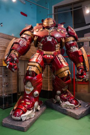 Photo for Hulk Buster Iron Man costume at The Madame Tussauds museum in Las Vegas, USA. - Royalty Free Image