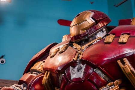 Photo for Hulk Buster Iron Man costume at The Madame Tussauds museum in Las Vegas, USA. - Royalty Free Image