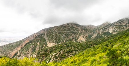 Photo for Majestic Djebel Zaghouan: Tunisia's Stunning Mountain - Royalty Free Image