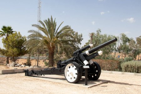Téléchargez les photos : Canon de Mareth Line Military Museum, Mareth, Tunisie - en image libre de droit