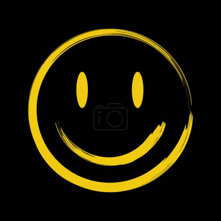 Illustration for World smile day design, Happy face, smiley face icons Vector - Royalty Free Image