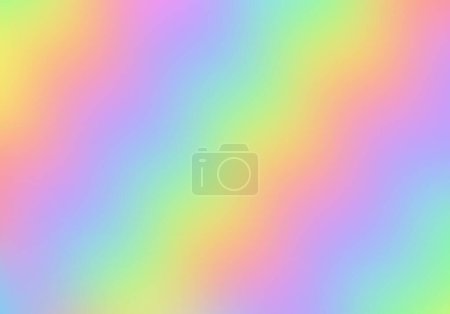 Téléchargez les photos : Abstract blur holographic rainbow foil iridescent background - en image libre de droit
