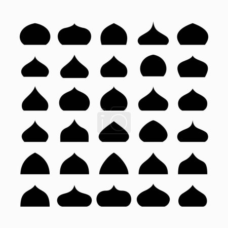 Téléchargez les illustrations : Bordure de style islamique et conception de cadre. décoration de fenêtres ramadan arabe décor vintage. thème musulman. vecteur - en licence libre de droit