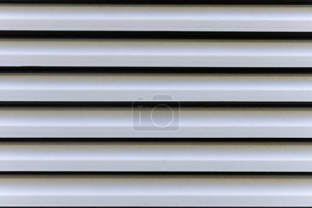 Photo for A gray painted metal blind - Royalty Free Image