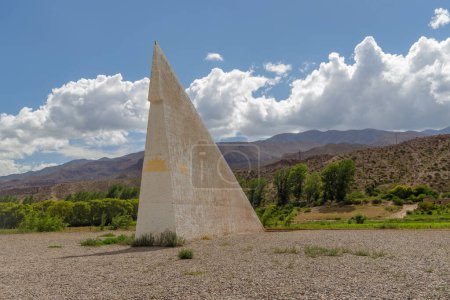Pyramid of the tropic of Capricorn on Route 9 in Jujuy, Argentina.