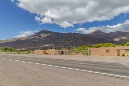 Panoramic view of Huacalera in the province of Jujuy, Argentina.