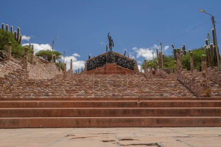 Monument to the Heroes of Independence in Humahuaca, Jujuy province, Argentina.