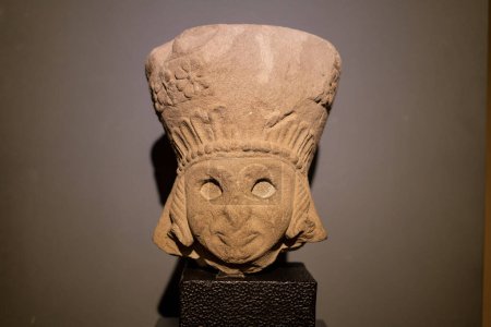 Foto de Cabeza cibele en el Museo de las Civilizaciones Anatólicas (Anadolu Medeniyetleri Muzesi). Ankara, Turquía - 16 de agosto de 2023. - Imagen libre de derechos