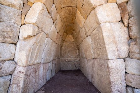 Photo for The Hittite capital of Hattusa's hieroglyphic chamber. Hattusas was the capital of the Hittite Empire in the late Bronze Age. - Royalty Free Image