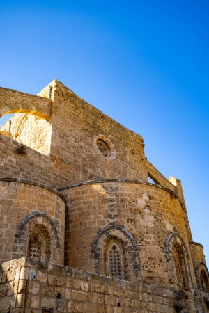 Téléchargez les photos : Cathédrale Saint-Pierre et Saint-Paul (Mosquée Sinan Pacha) à Famagouste. - en image libre de droit