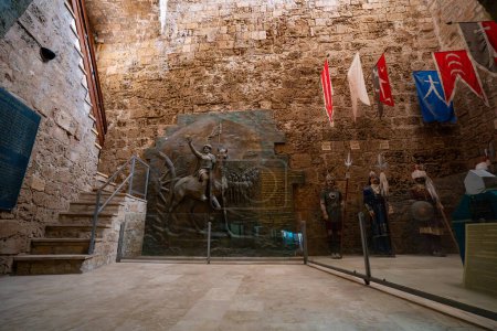Téléchargez les photos : Intérieur du Musée Canbulat dans la vieille ville Famagusta. Famagusta (Gazimagusa), Chypre du Nord - 8 novembre 2023. - en image libre de droit