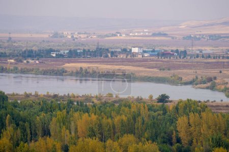 Photo for View of the Tigris River from Diyarbakir Castle. - Royalty Free Image