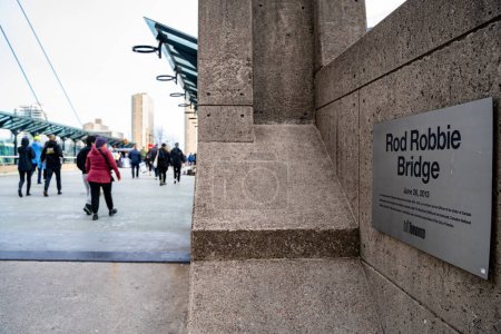 Téléchargez les photos : Pont Rod Robbie au Rogers Centre. Toronto, Canada - 29 avril 2024. - en image libre de droit