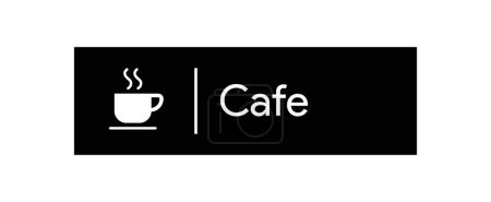 Foto de Café Restaurante señalización de guía direccional - Imagen libre de derechos