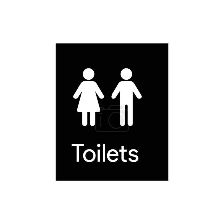  Toilet Washroom Restroom sign arrow