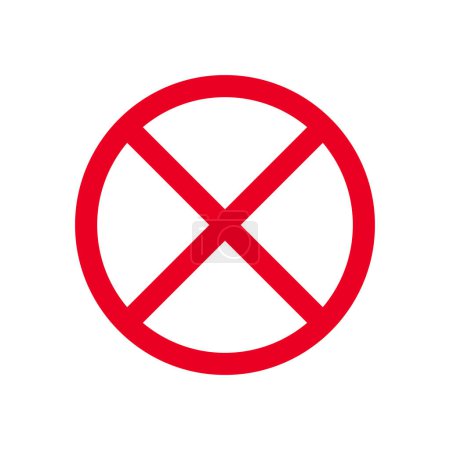 No Stopping Prohibited Traffic Sign