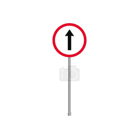 Vorfahrt Richtung Verkehrszeichen