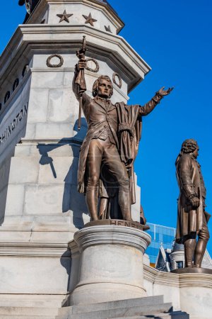 Photo for Patrick Henry Statue, Richmond Virginia USA, Richmond, Virginia - Royalty Free Image