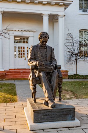Photo for Lincolns Emancipation Proclamation Statue, Gettysburg, Pennsylvania USA - Royalty Free Image