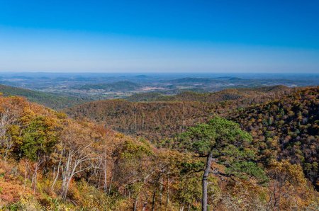 Foto de The View From Skyline Drive, Virginia USA, Virginia - Imagen libre de derechos