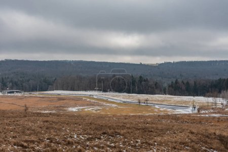 Téléchargez les photos : Crash Site and Debris Field of Flight 93, Shanksville Pennsylvania USA, Stoystown, Pennsylvania - en image libre de droit
