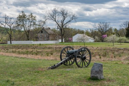 Téléchargez les photos : Printemps à la ferme George Weikert, Gettysburg Pennsylvanie États-Unis, Gettysburg, Pennsylvanie - en image libre de droit